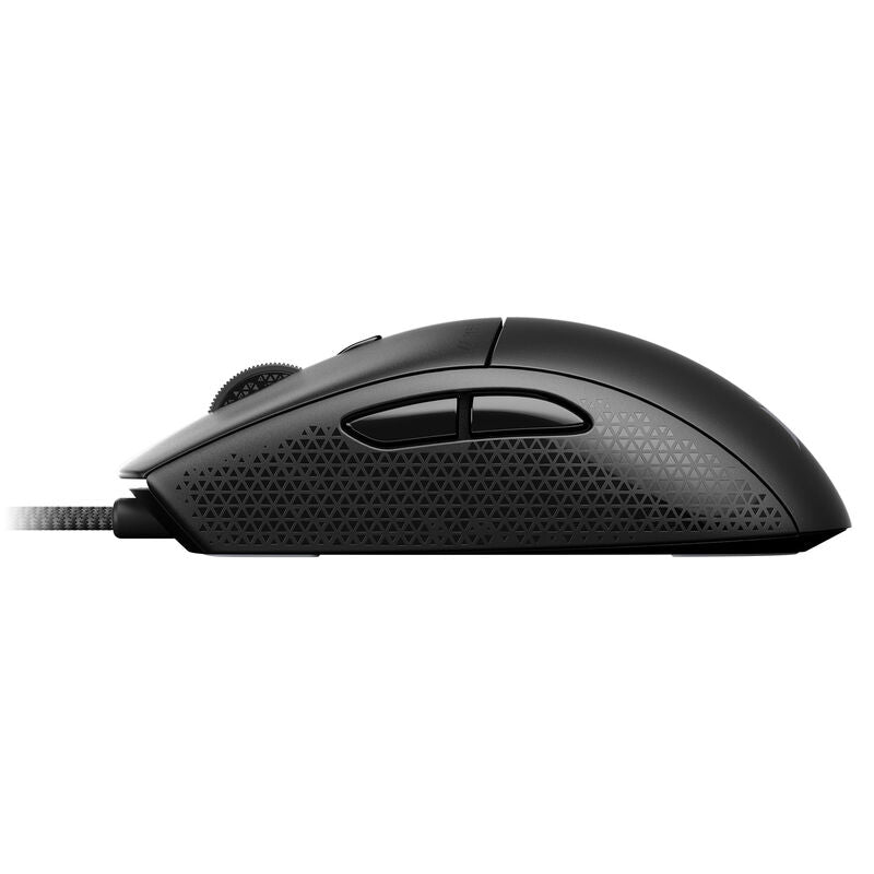 Detalj av Corsair M55 kablet gamingmus 16000 DPI svart