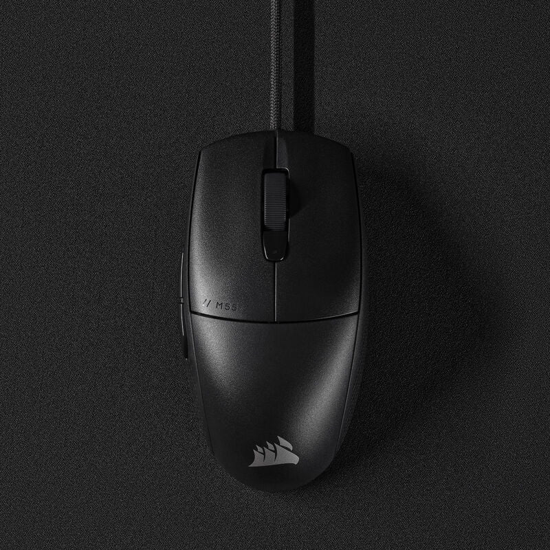 Oversikt Corsair M55 kablet gamingmus 16000 DPI svart