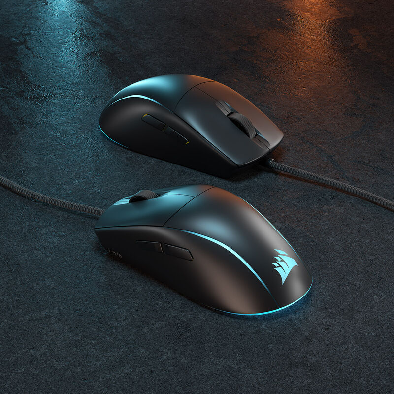 Corsair M75 Lightweight trådløs gamingmus 26K DPI svart med tilkoblingsport