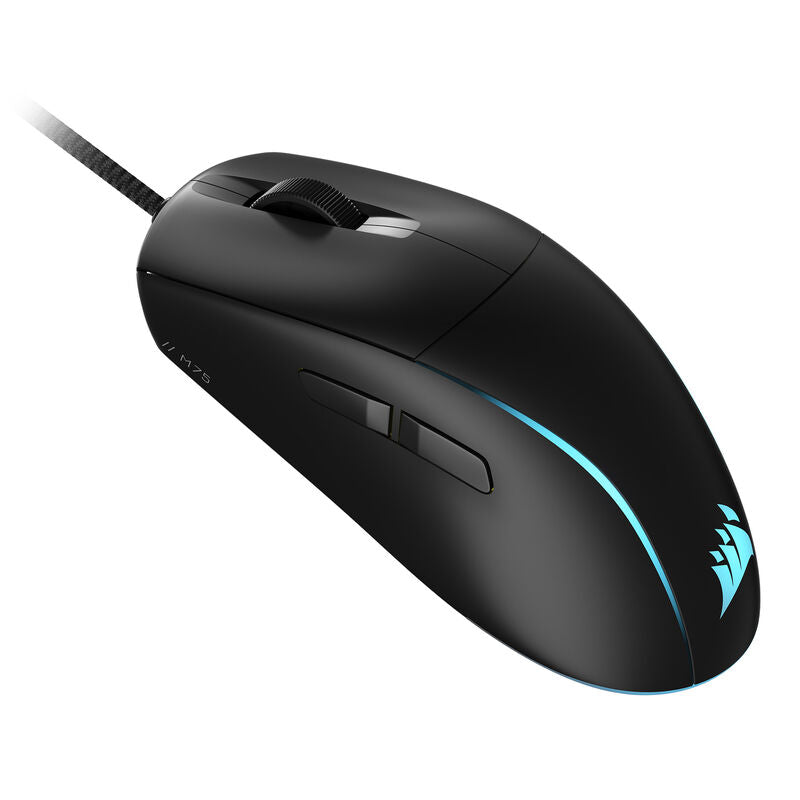 Detalj av scrollhjul på Corsair M75 Lightweight trådløs gamingmus 26K DPI svart