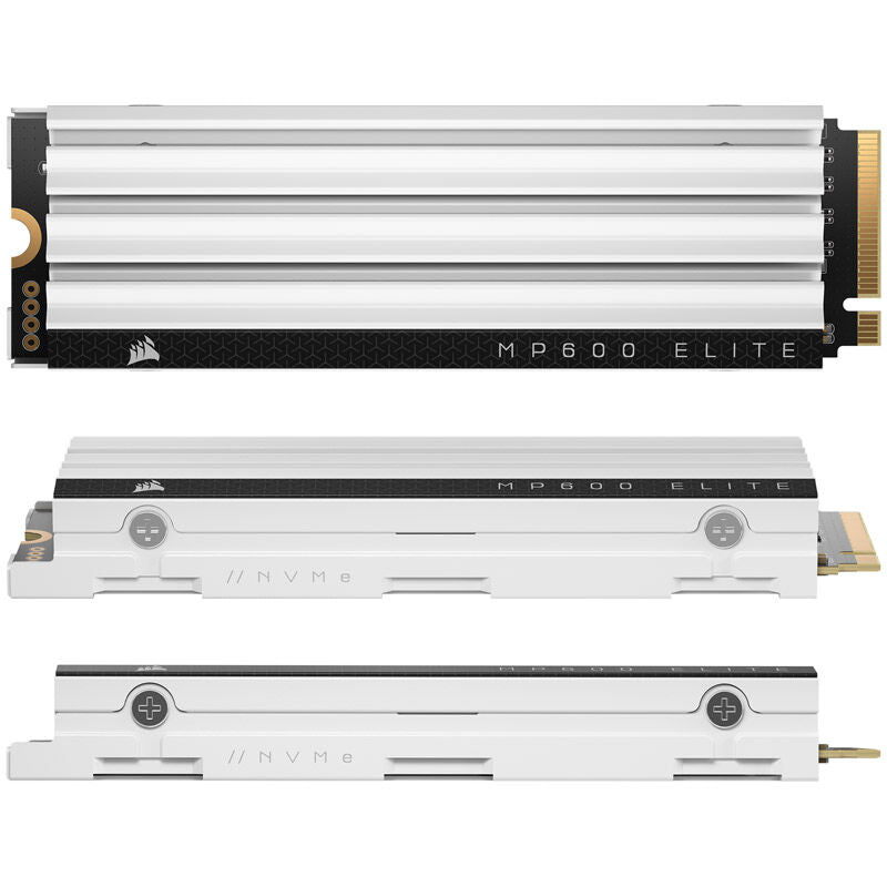 Corsair MP600 Elite NVMe SSD montert i PC