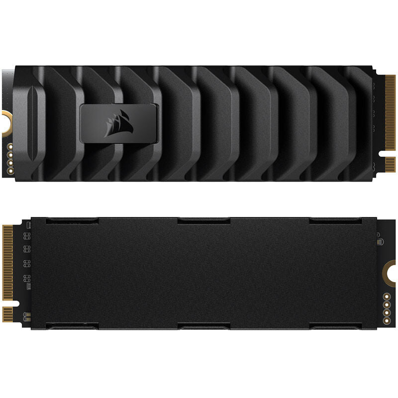 Nærbilde av Corsair MP600 Pro XT NVMe SSD 1 TB PCIe 4.0 M.2 2280 kretskort