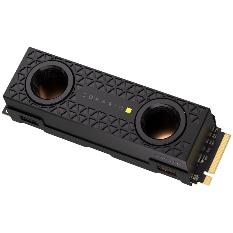 Corsair MP700 Pro Hydro X NVMe SSD 2 TB bakside
