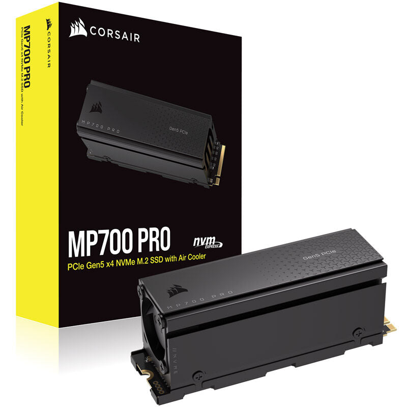 Corsair MP700 Pro NVMe SSD PCIe 5.0 M.2 1 TB forfra