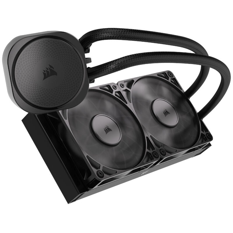 Corsair Nautilus RS 240 AIO vannkjøling 240 mm svart bakside