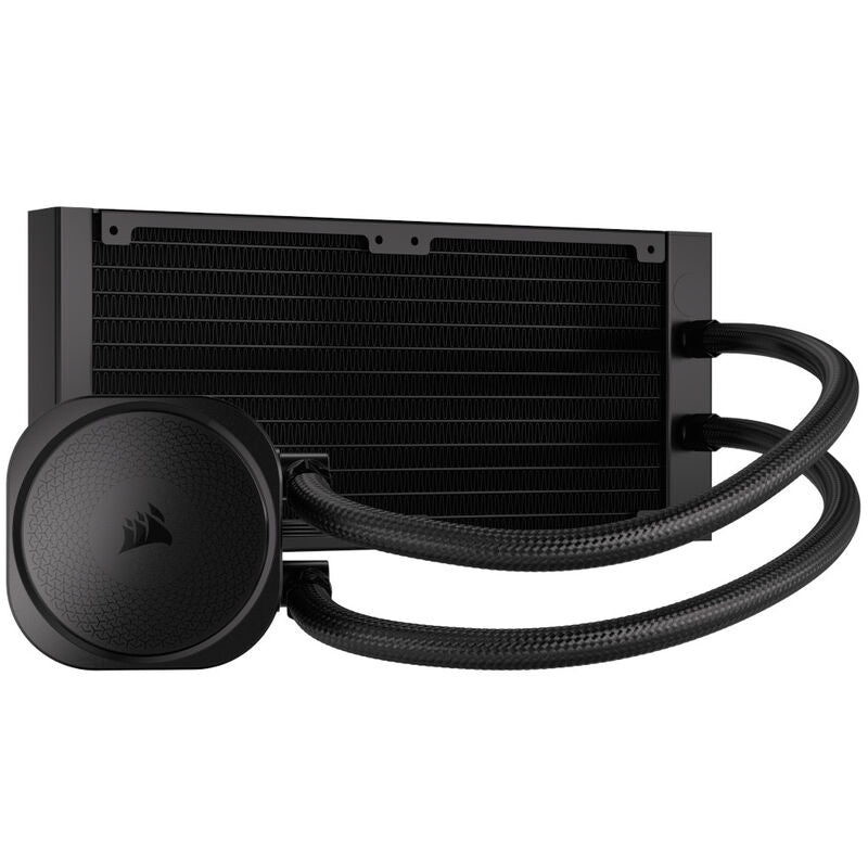 Detalj av Corsair Nautilus RS 240 AIO vannkjøling 240 mm svart