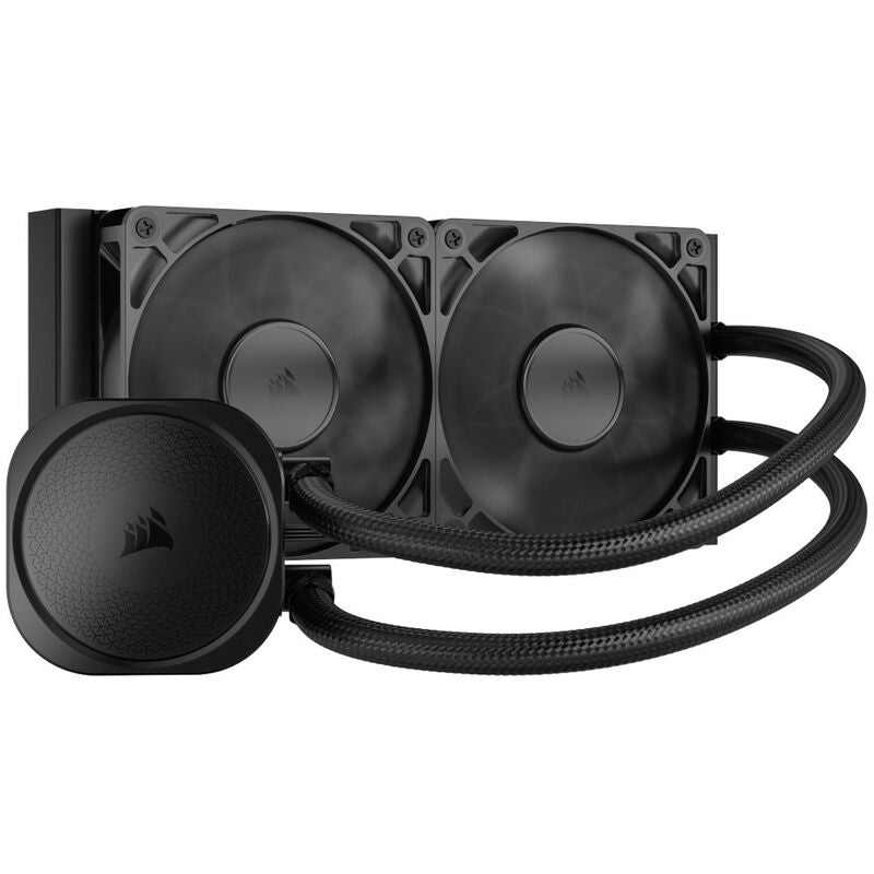 Montert Corsair Nautilus RS 240 AIO vannkjøling 240 mm svart i PC