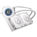Corsair Nautilus RS 240 LCD ARGB AIO vannkjøling 240 mm hvit forfra