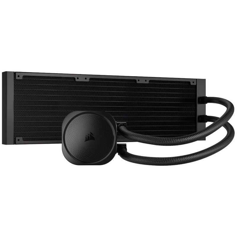 Detalj av Corsair Nautilus RS 360 AIO vannkjøling pumpe