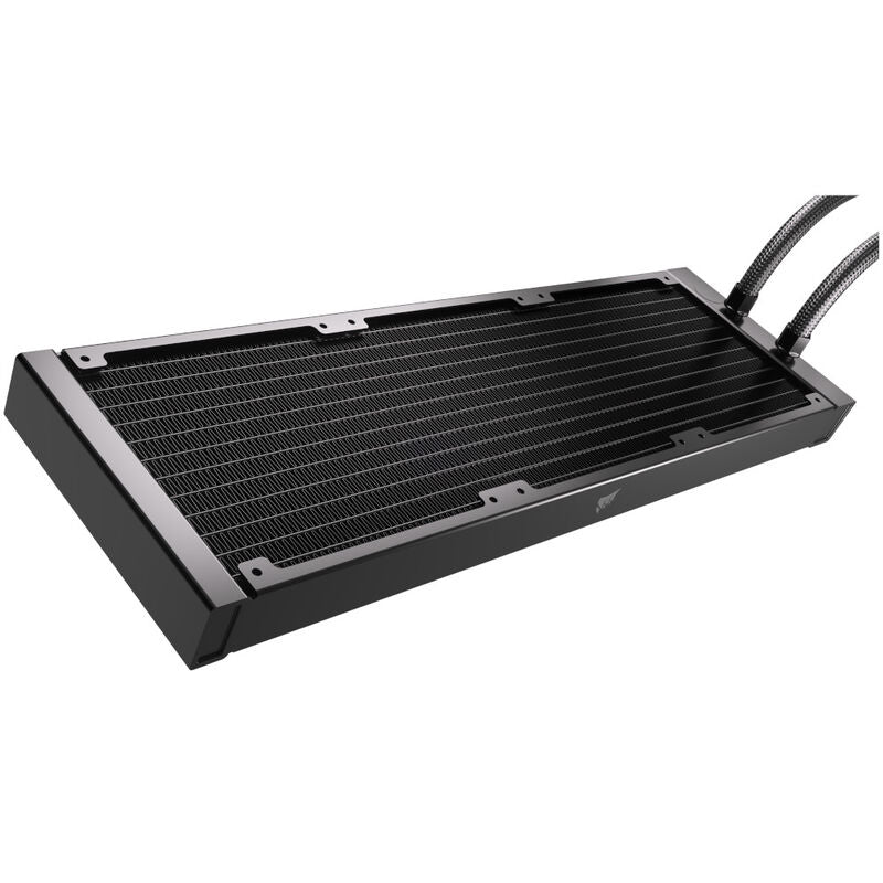 Nærbilde av Corsair Nautilus RS 360 AIO vannkjøling vifte