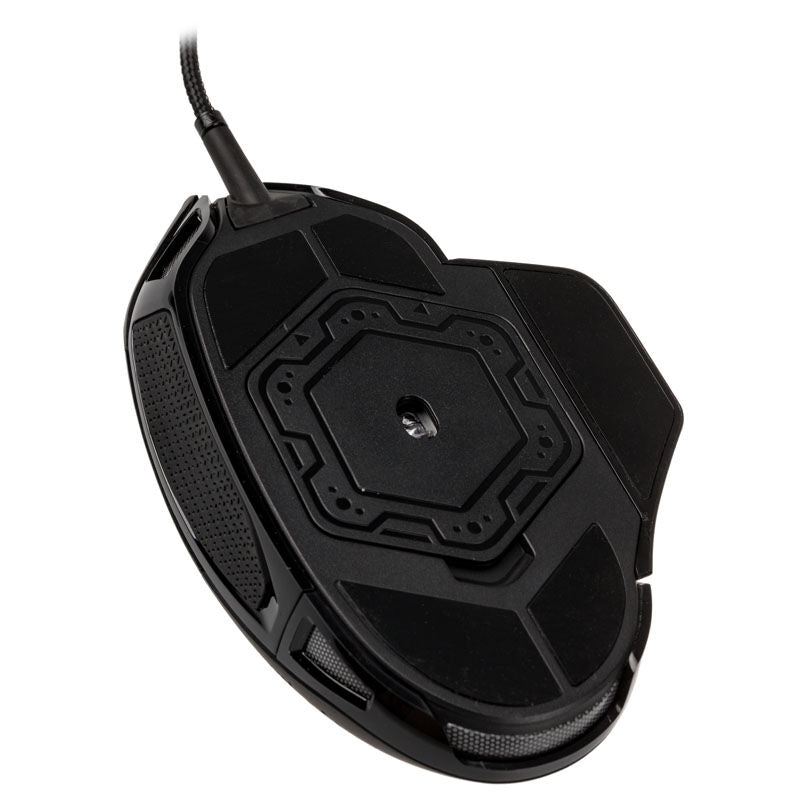 RGB-belysning på Corsair NIGHTSWORD RGB gamingmus kablet 18000 DPI svart