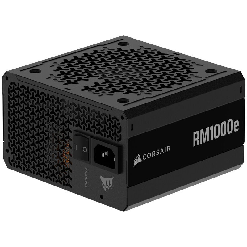 Corsair RM1000e strømforsyning forfra