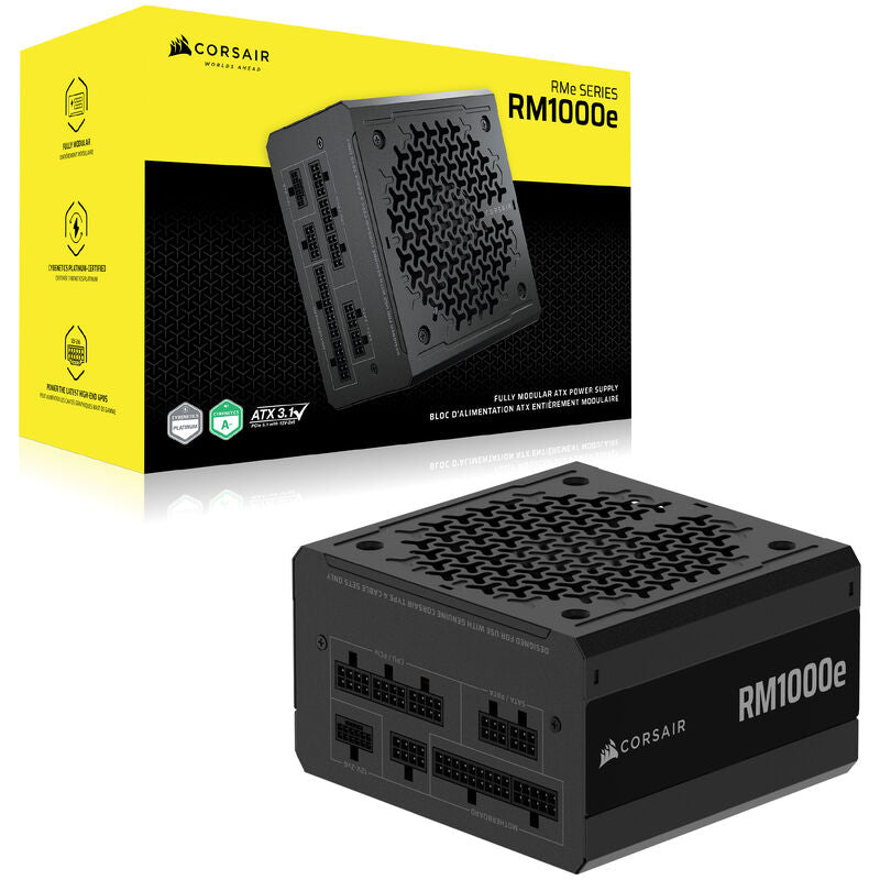 Corsair RM1000e strømforsyning 1000 W 80 PLUS Gold ATX 3.1 modulær - Corsair