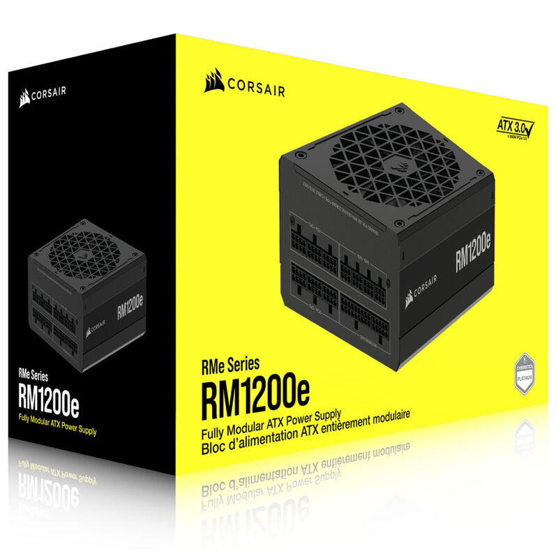 Corsair RM1200e strømforsyning 1200 W emballasje