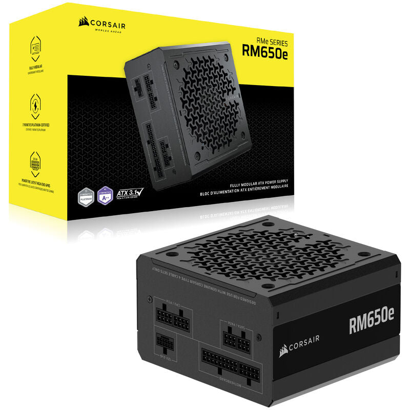 Corsair RM650e strømforsyning 650 W 80 PLUS Gold modulær ATX 3.1 - Corsair