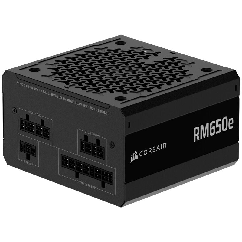 Corsair RM650e strømforsyning bakside