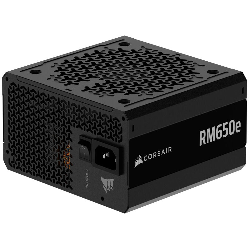 Corsair RM650e strømforsyning forfra