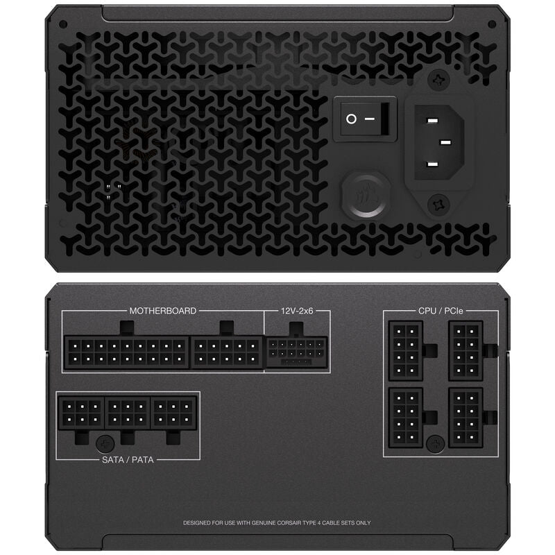 Corsair RMx RM750x kabler og tilkoblinger