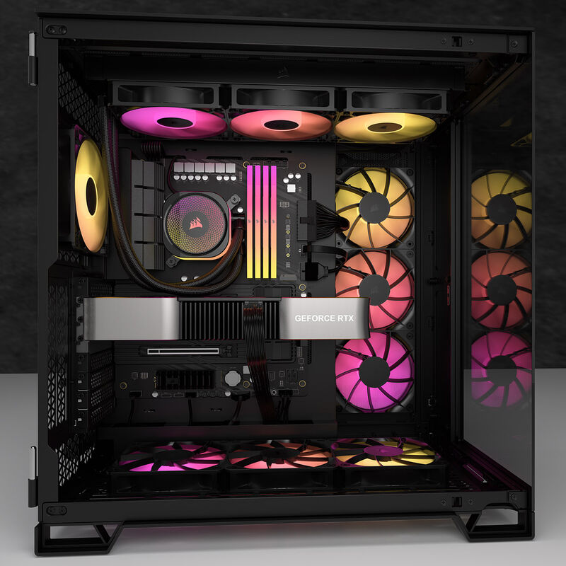 Corsair RS ARGB vifte 120 mm PWM 2100 RPM svart - Corsair