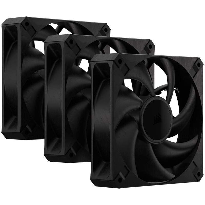 Corsair RS120 Max PWM vifte 120 mm svart forfra