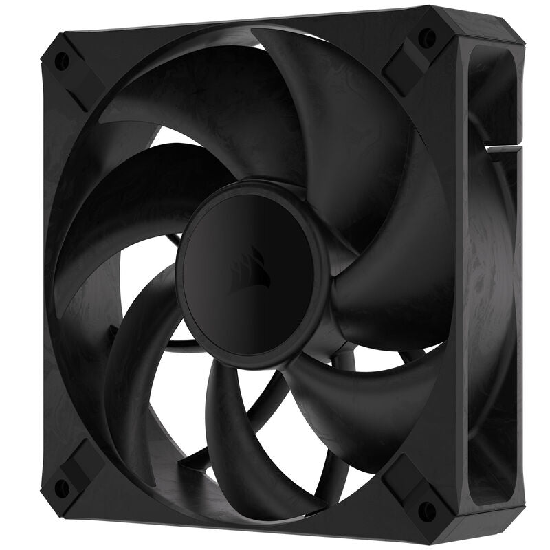 Detalj av Corsair RS120 Max PWM vifte 120 mm 30 mm svart