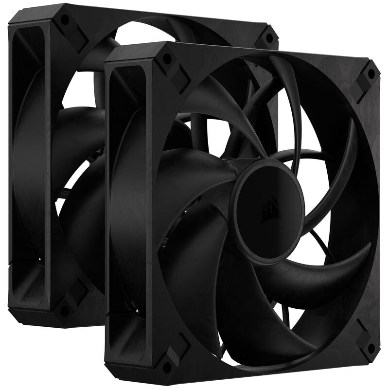 Corsair RS140 Max PWM vifte 140 mm svart forfra