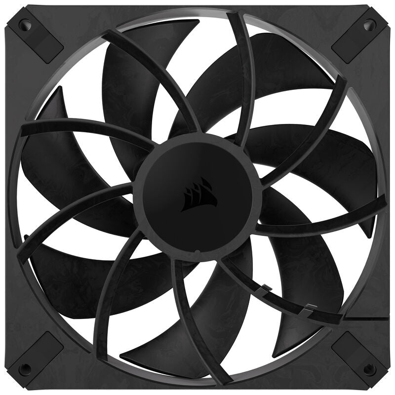 Corsair RS140 Max PWM vifte 140 mm svart nærbilde av lager