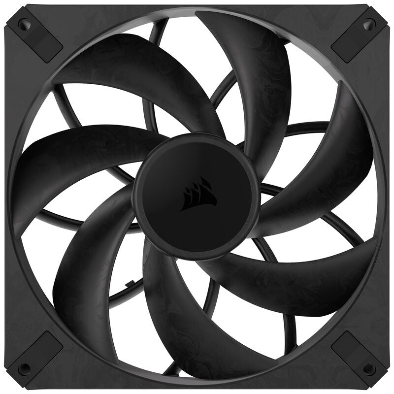 Corsair RS140 Max PWM vifte 140 mm svart montert i PC