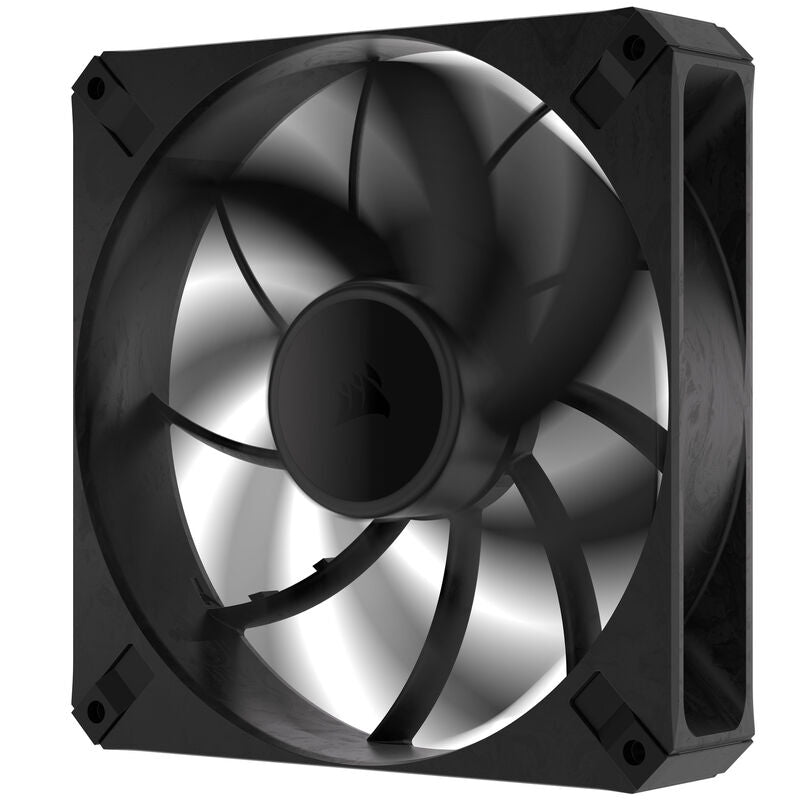 Corsair RS140 Max PWM vifte 140 mm svart nærbilde av ramme