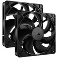 Corsair RS140 PWM vifte 140 mm svart forfra