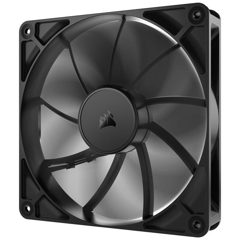 Corsair RS140 PWM vifte 140 mm svart montert i PC