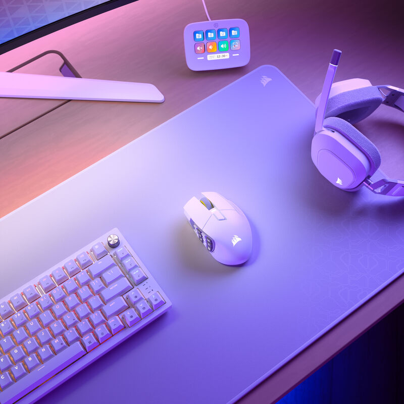 Corsair Scimitar Elite Wireless SE gamingmus 26000 DPI hvit - Corsair