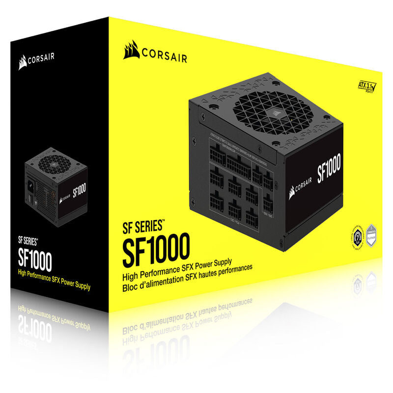 Corsair SF1000 SFX strømforsyning sideprofil
