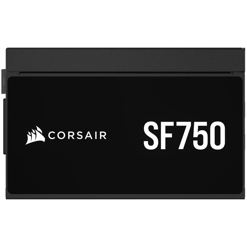 Detaljbilde av Corsair SF750 SFX strømforsyning