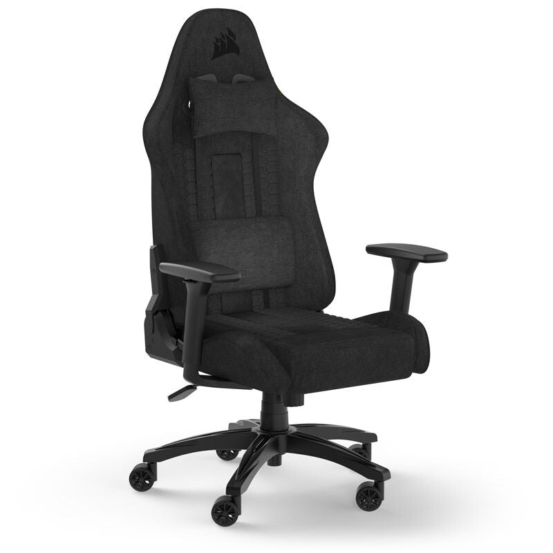 Corsair TC100 Relaxed gamingstol svart stoff forfra