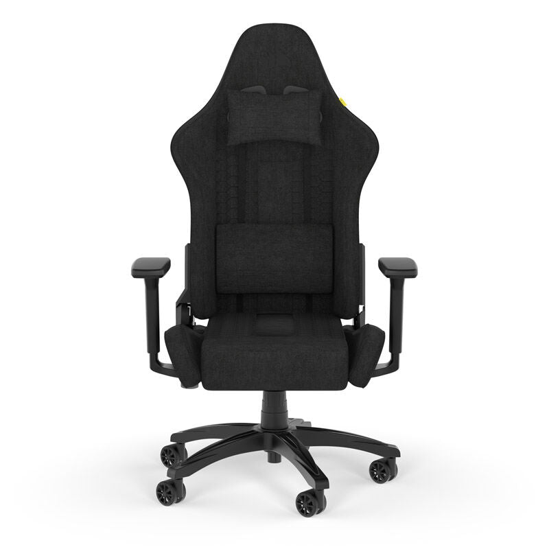 Corsair TC100 Relaxed gamingstol svart stoff bakside