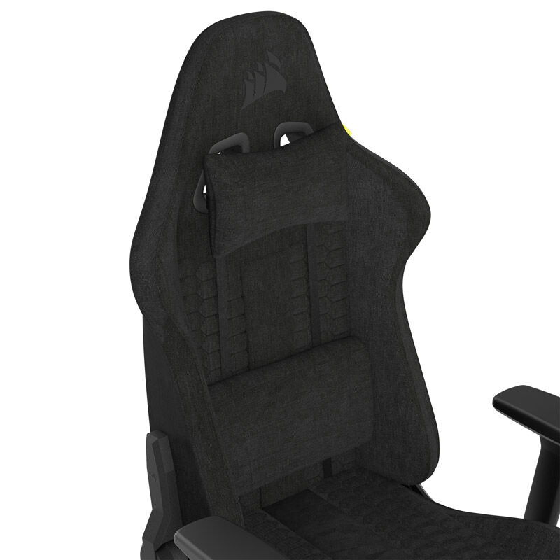 Corsair TC100 Relaxed gamingstol svart stoff 120 kg - Corsair