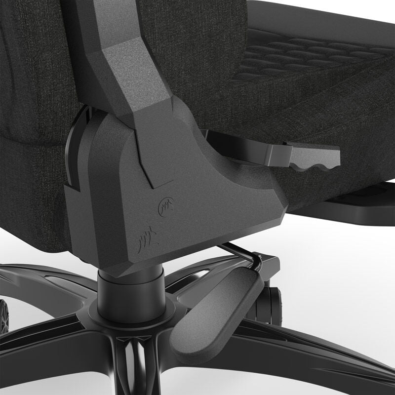 Corsair TC100 Relaxed gamingstol svart stoff 120 kg - Corsair