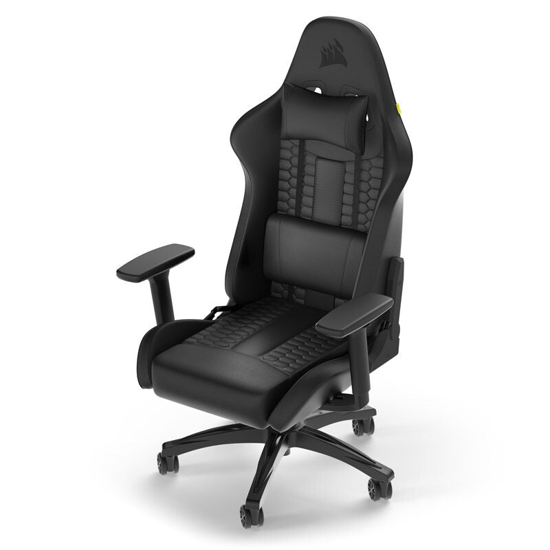 Detaljbilde av Corsair TC100 Relaxed gamingstol kunstskinn svart