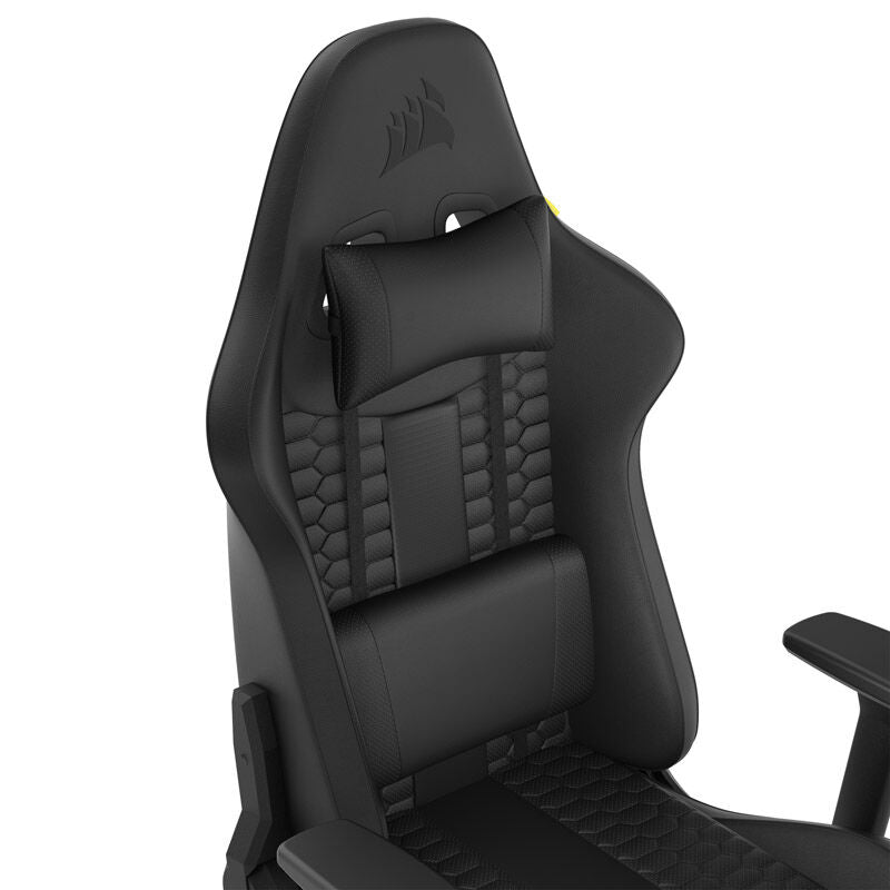 Corsair TC100 Relaxed gamingstol kunstskinn svart med hodepute