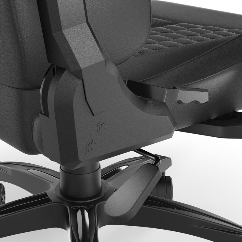 Corsair TC100 Relaxed gamingstol kunstskinn svart med lumbalpute