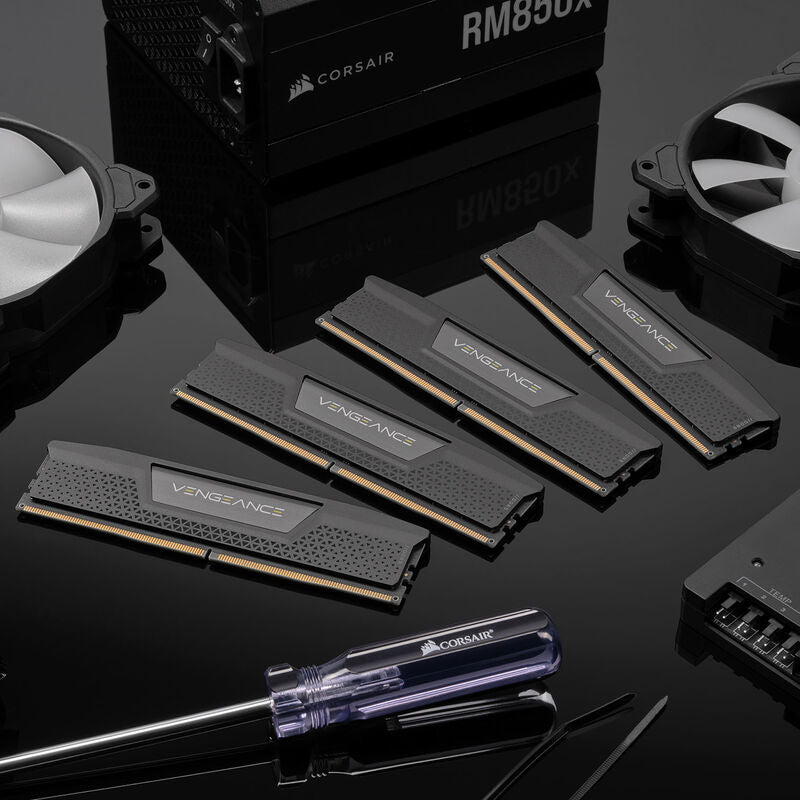 Corsair Vengeance DDR5-5200 CL38 RAM 192 GB XMP svart varmefordeler