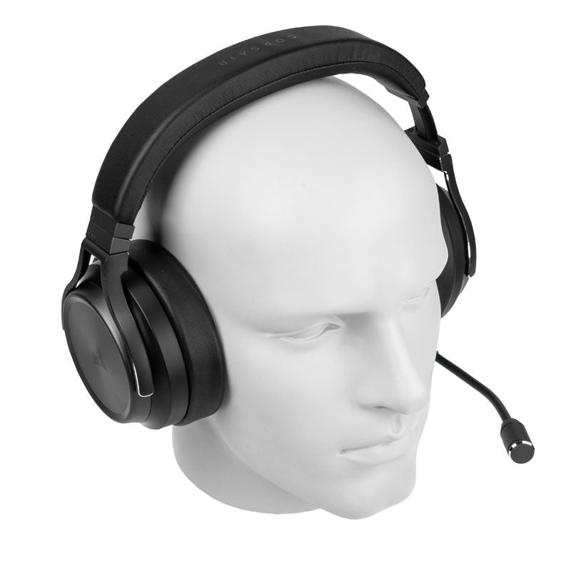 Corsair Virtuoso RGB Wireless XT gamingheadset bakside