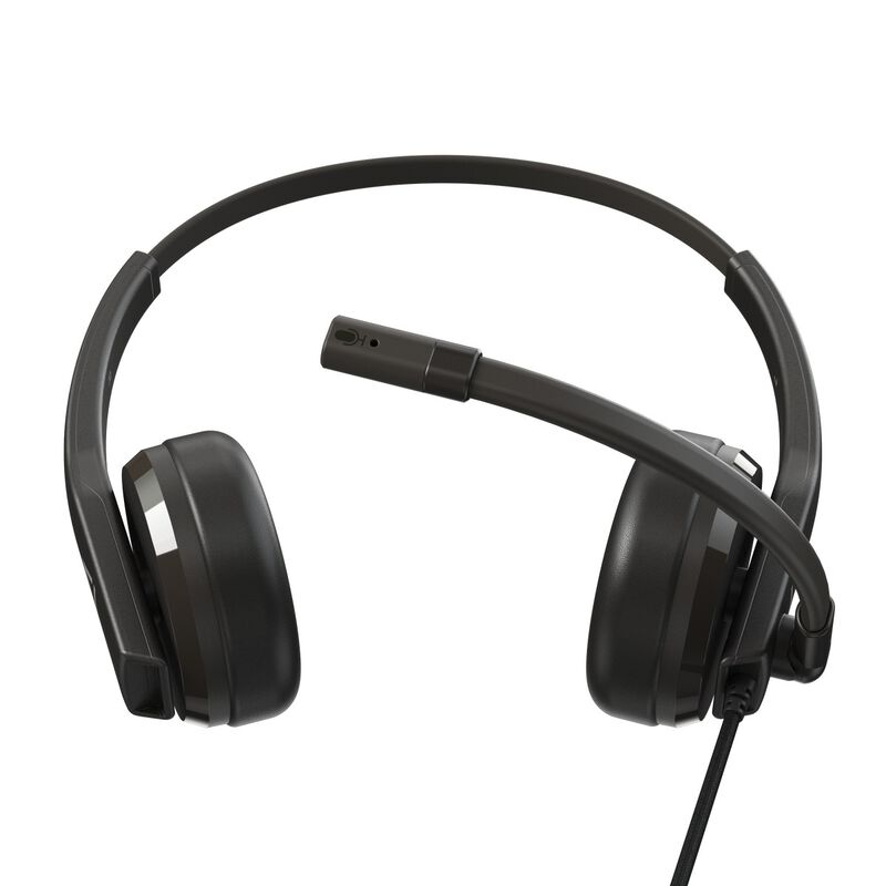 Creative HS-230 headset kablet USB-A og 3,5 mm svart bakside