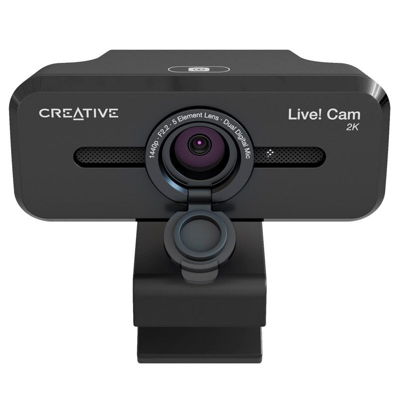 Creative LiveCam Sync 2K V3 webkamera QHD svart bakside