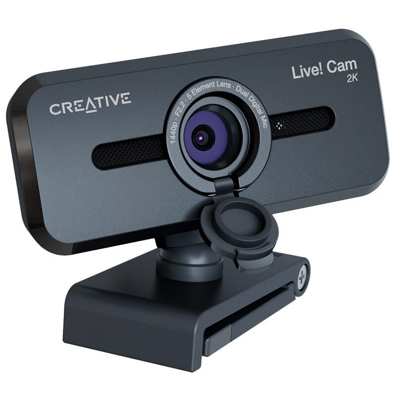 Creative LiveCam Sync 2K V3 webkamera QHD svart med kabel