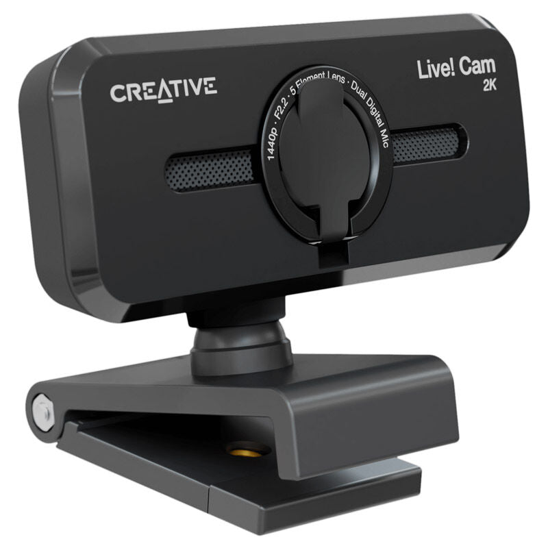 Creative LiveCam Sync 2K V3 webkamera QHD svart vinklet visning