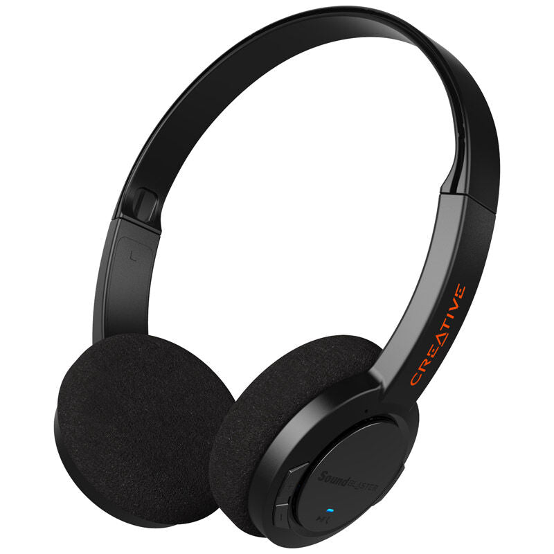 Creative Sound Blaster JAM V2 trådløst headset svart bakside