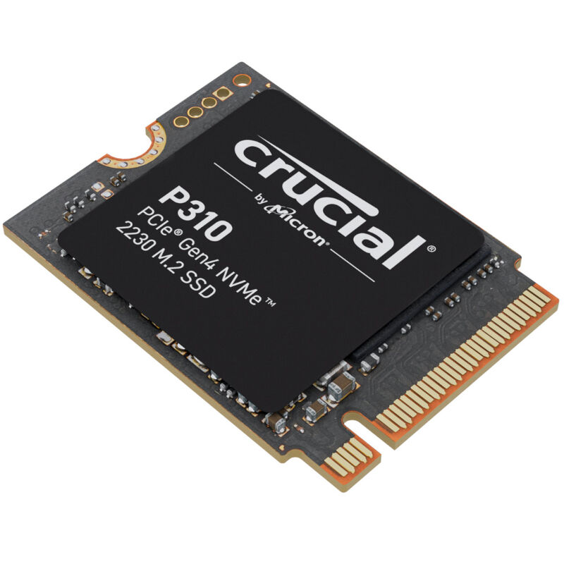 Crucial P310 NVMe SSD 2 TB PCIe 4.0 M.2 2230 forfra