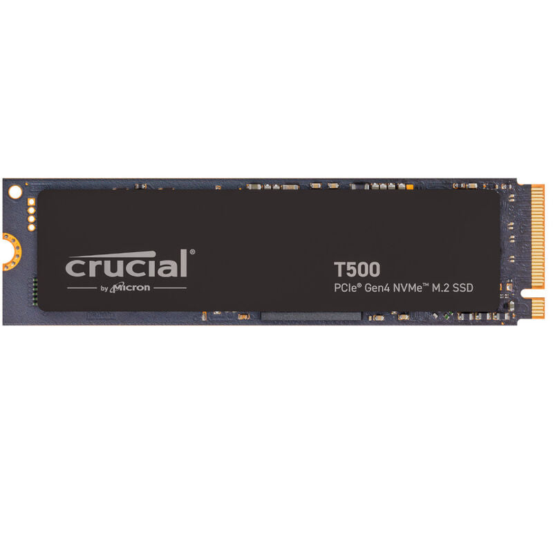 Crucial T500 NVMe SSD 2 TB PCIe 4.0 M.2 2280 forfra